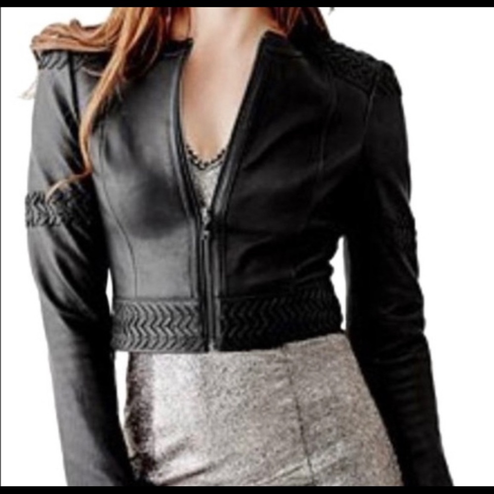 Guess Los Angeles Leather Jacket